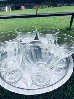$15 vintage dessert cups/bowls/ dish