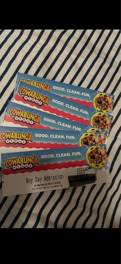 Cowabunga tickets