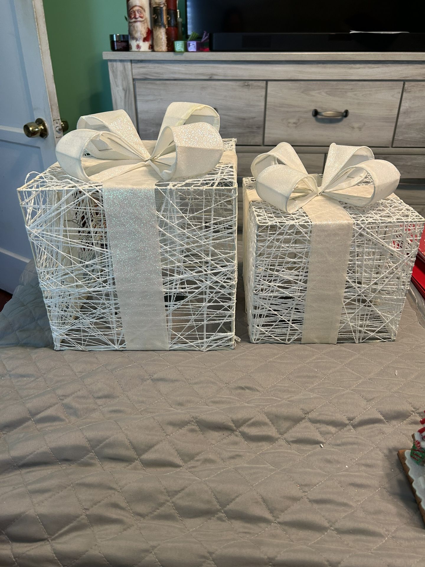 Christmas Lattice Boxes