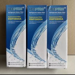 ICEPURE RWF0900A Fit For WRX735SDHZ Filter3 WRF555SDFZ09 9006 Water Filter 3Pack