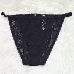 Victoria's Secret PINK Lace High Leg Bikini Panty NWT