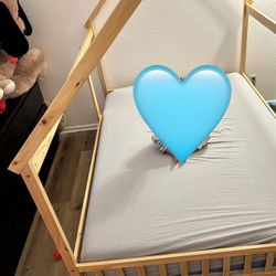 Kids Full Canopy Bed Frame
