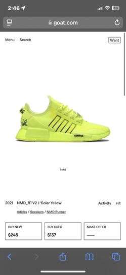 Adidas R1 V2 Solar Yellow