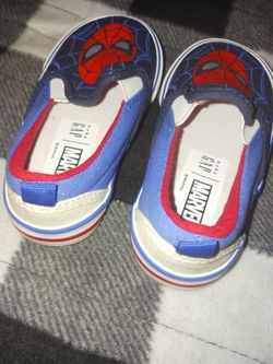 Marvel By Gap Spiderman Slip On Shoes