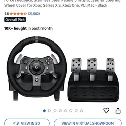 Logitech G920 Wheel And Pedal Set 