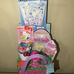 Girls Hello Kitty Croc Easter Basket