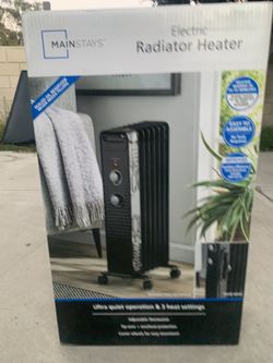 Main Stays Electric Radiator Heater