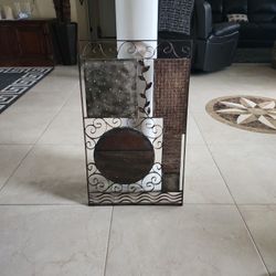 Exotic metal wall art