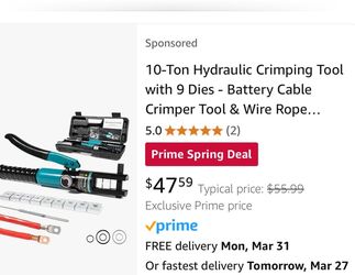10 Ton Hydraulic Crimping Tool
