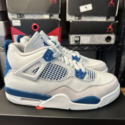 Jordan 4 Military Blue Sz 7Y New