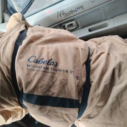 Cabela's mountain trapper 0/-18 c