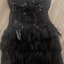 Formal black dress