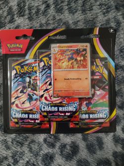 Pokemon: chaos rising 3 pack blister (SEALED)