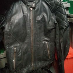 Women's Leather Coat 