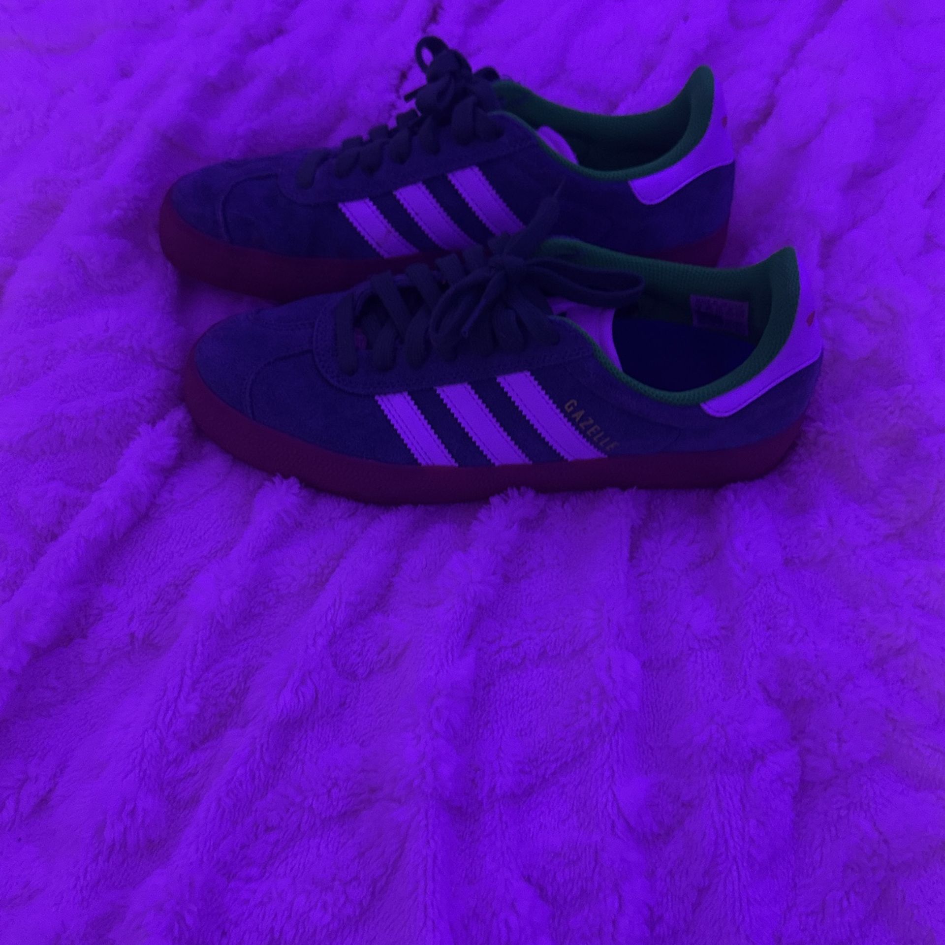 Green Adidas Gazelle’s