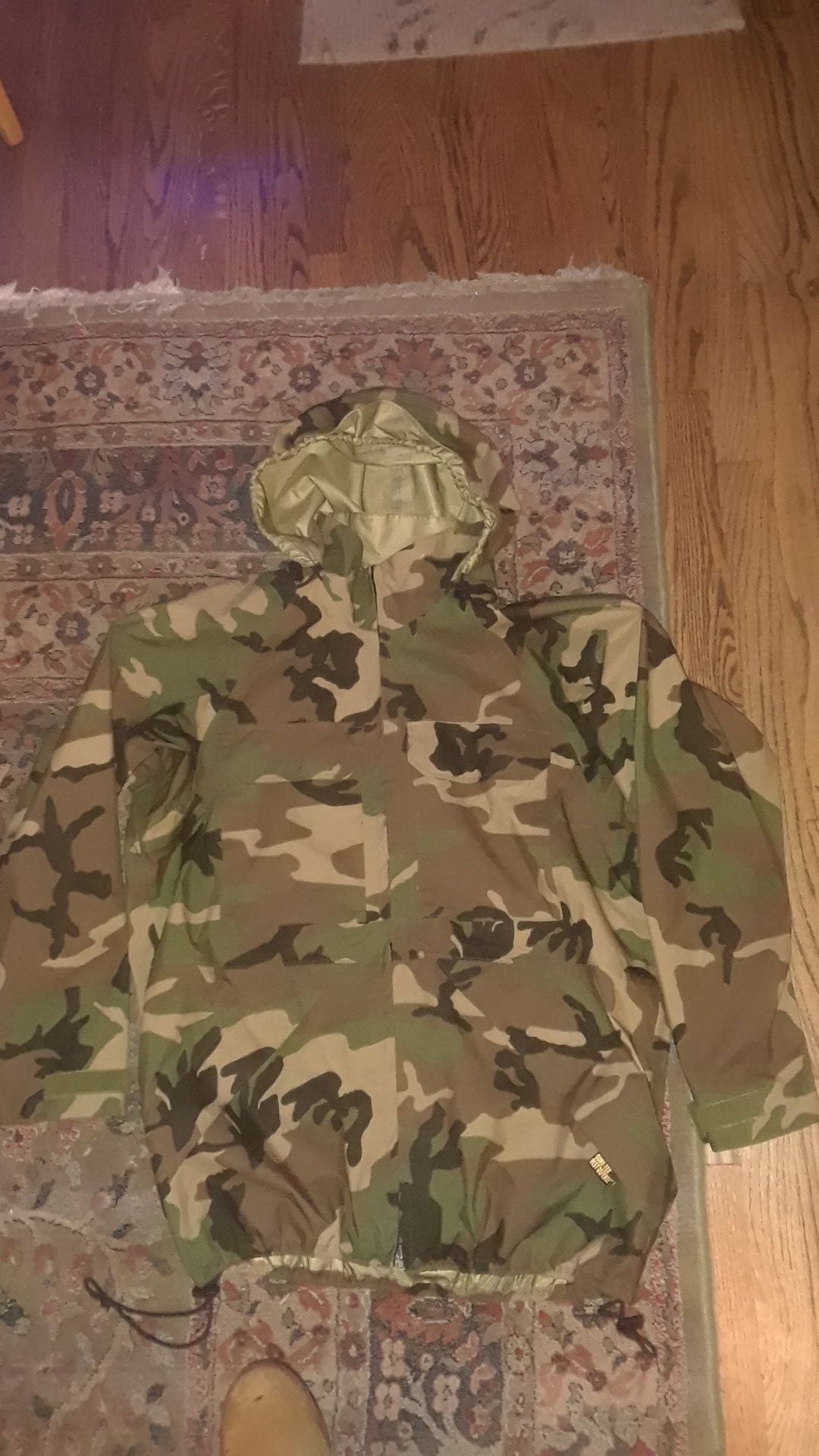 Goretex Camo Army Jacket Size XLarge