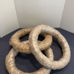 Straw Wreath Form 14”