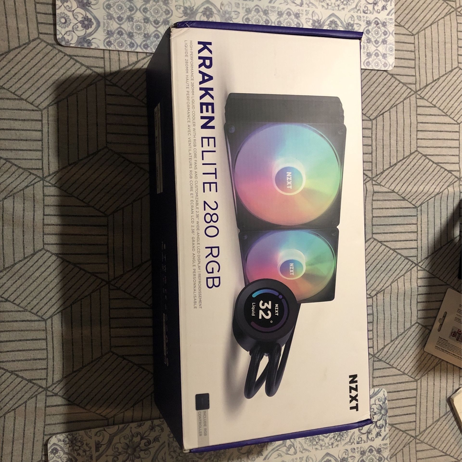 Kraken 280 Elite Rgb