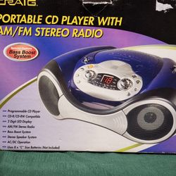 Craig Portable Cd Player