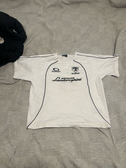 Balenciaga Lamborghini Men's White T-shirt