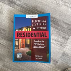 Electrical  Wiring 20th Edition  Residential 