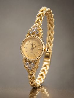 Vintage 14K Gold & Diamond Ladies Watch – Elegant Jewelry Timepiece $1,899 O.B.O Payments OK