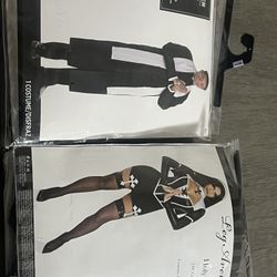 His And Hers Priest Large. And Nun Small