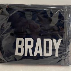 Tom Brady Patriots Autographed Blue XL Custom Jersey ACA COA 