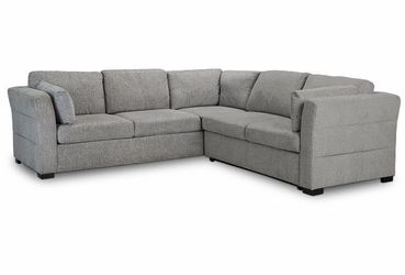 Grey Sectional Sleeper Sofa (City Furniture)