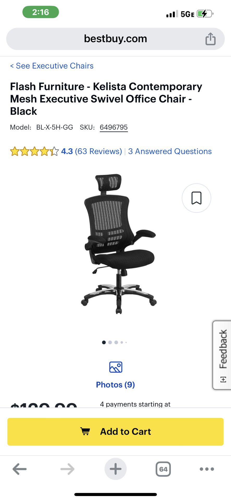 Brand New Office Mesh Chair!!!!
