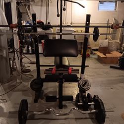Marcy Nexxus Exercise Machine and  Weight Set