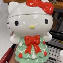 Hello Kitty Christmas Cookie Jar