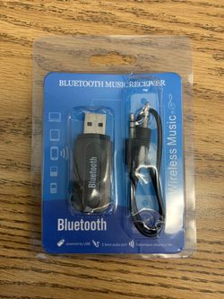 Auxiliary Bluetooth Music Receiver for cars