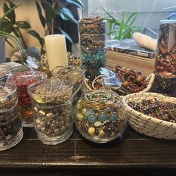 Mystery jewelry jars/baskets