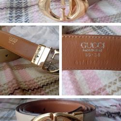 Double G Belt by Ꮐucci 