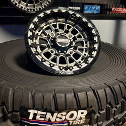 On-Sale. METAL FX Slayer 15x8  4x137 4x156’Beadlock Wheels & 33x10x15 TENSOR DSR TIRES For  4 Lug MSXS UTV (We Finance) 
