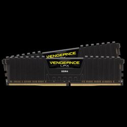 CORSAIR - VENGEANCE LPX 16GB (2x8GB) DDR4 3200MHz C16 UDIMM Desktop Memory - Black