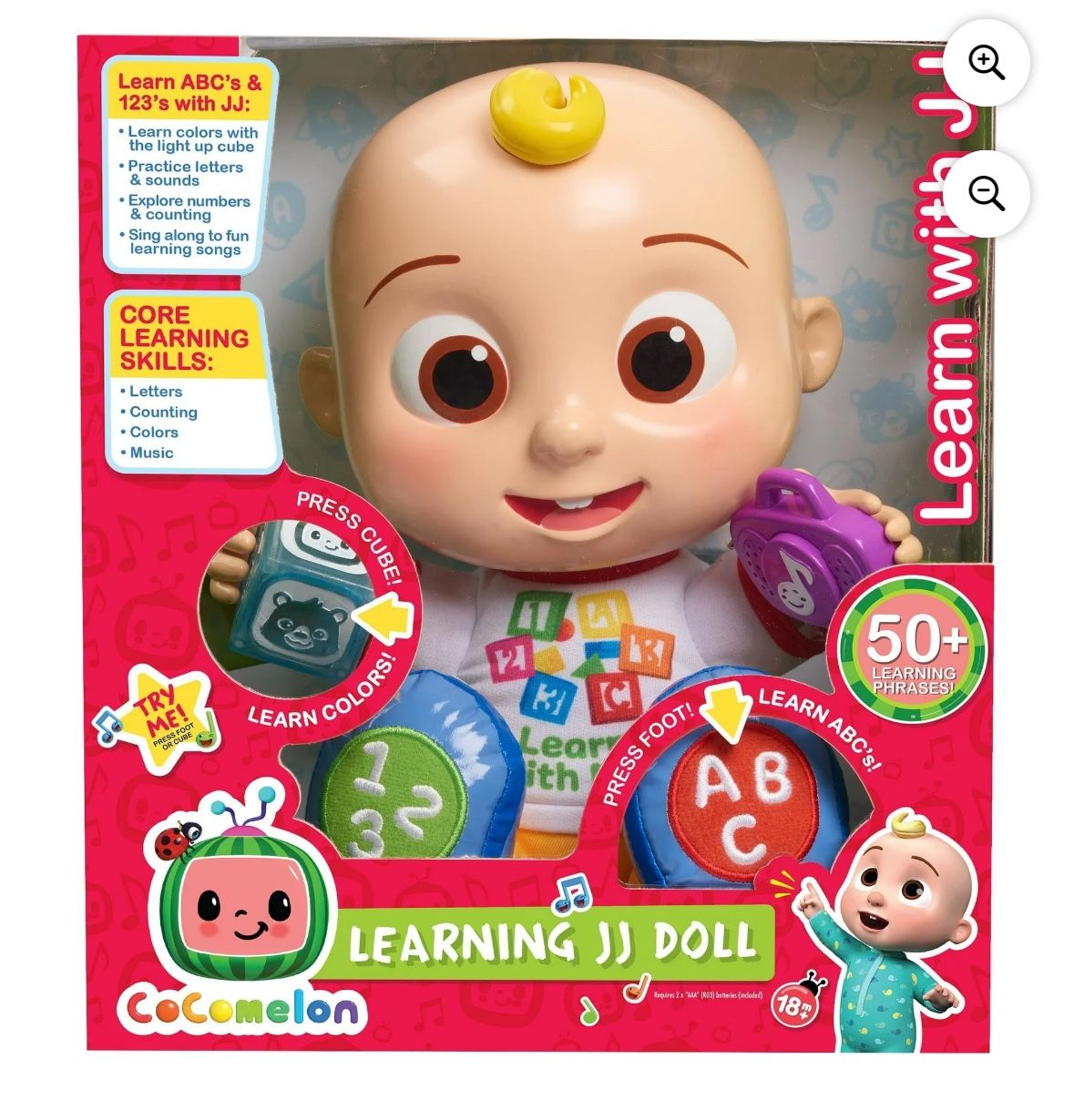 CoComelon Learning JJ Doll