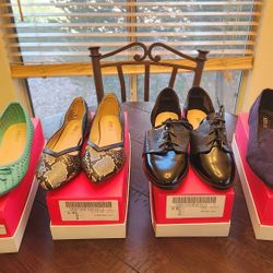 4 Pairs Women's Just Fab Shoes - Size 8