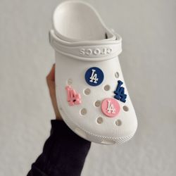 Dodgers Croc Charms 