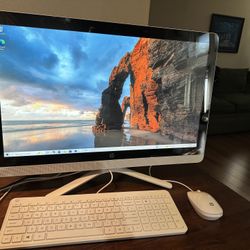 HP Desktop All-in-one 27” Screen 