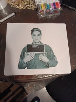 Elvis Presley mouse pad