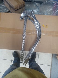 20" Square Twisted Bird Cage Fork