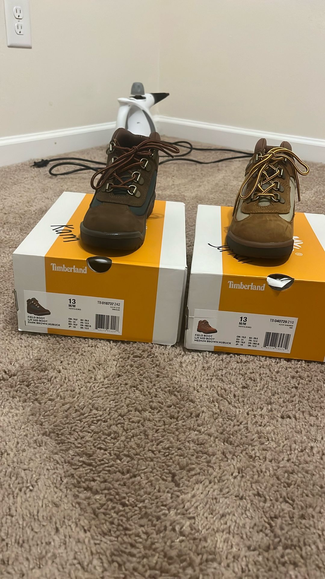Kids  Size 13 Timberland Boots 