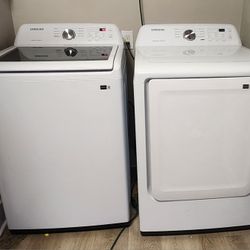 New Samsung Washer And Dryer Set