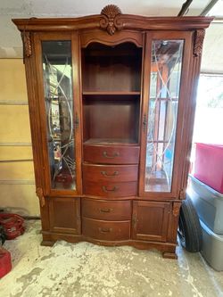 Solid Wood Vintage Cupboard