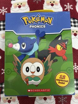 Pokemon Phonics 12 Books
