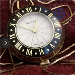 Vintage Wind Up Pendant Watch Necklace 