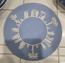 WEDGWOOD JASPERWARE Blue Plate 9” Made In ENGLAND