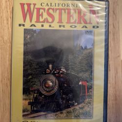 California Wesern Railroad DVD Train Video Fort Bragg Brand New Sealed